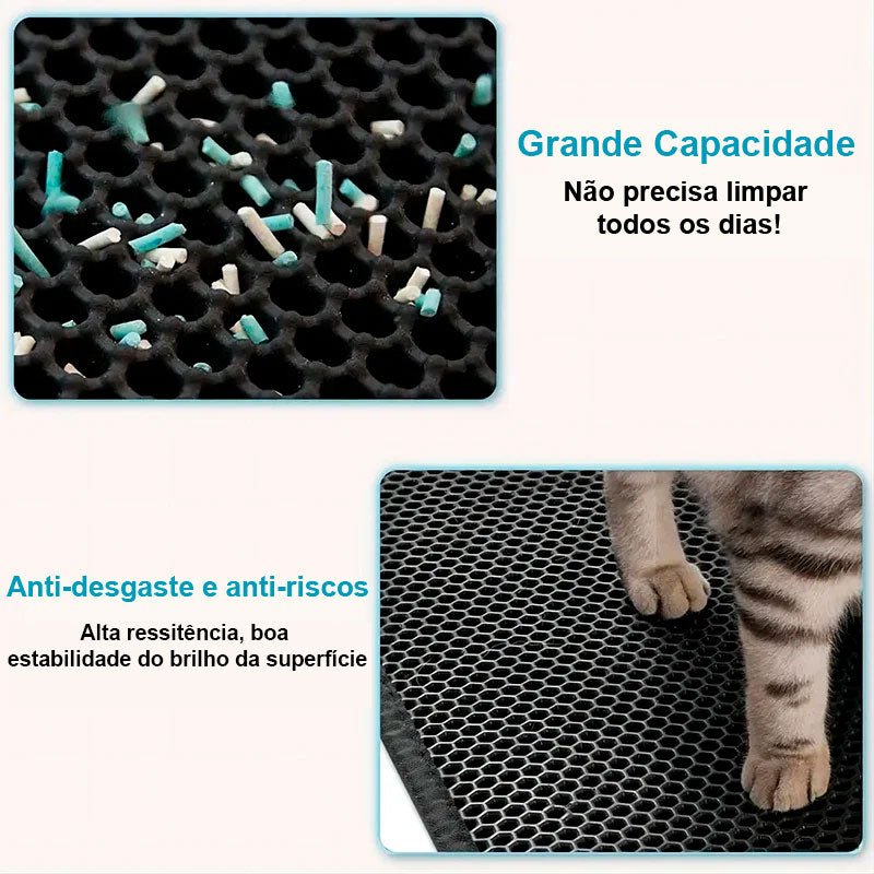 Almofada de Areia para Gatos de Camada Dupla - Cat Clean - PanShop