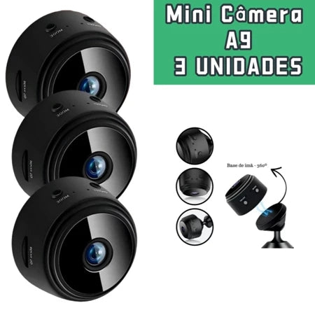 Mini Câmera Espiã Full HD 1080p - InvisioCam ™