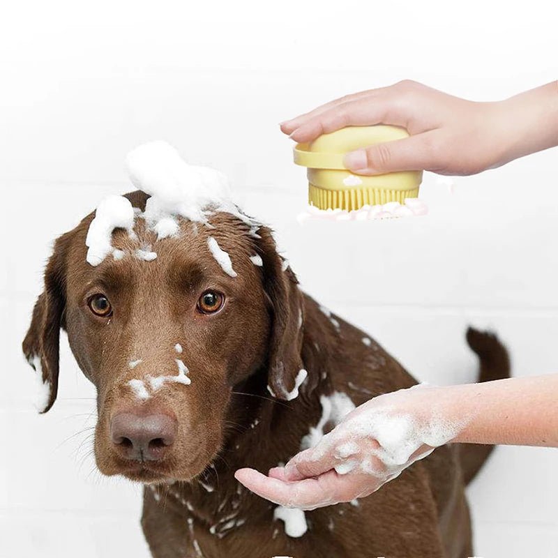 Escova de Banho para Cães e Gatos - PanShop