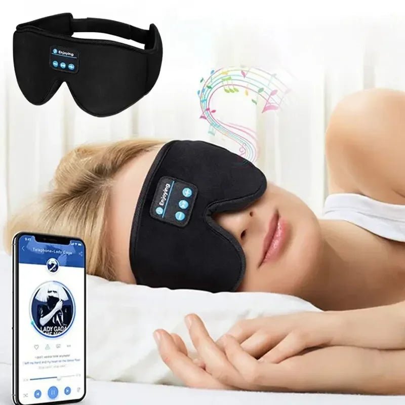 Máscara para Dormir com Bluetooth - Soft Mask - PanShop